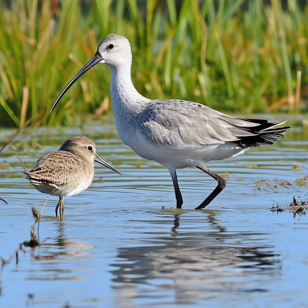 wetland birds