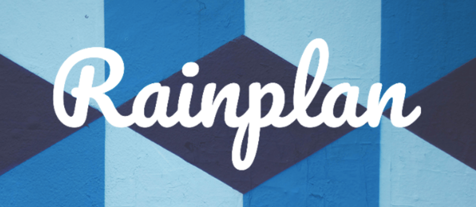 Blue White Minimalist Corporate Envelope